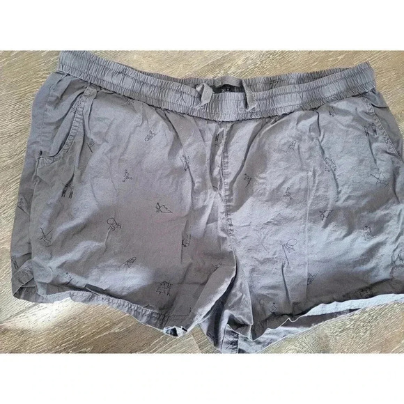 PrAna winter graphic shorts 3 inch size xl‎ #8 - Picture 1 of 4